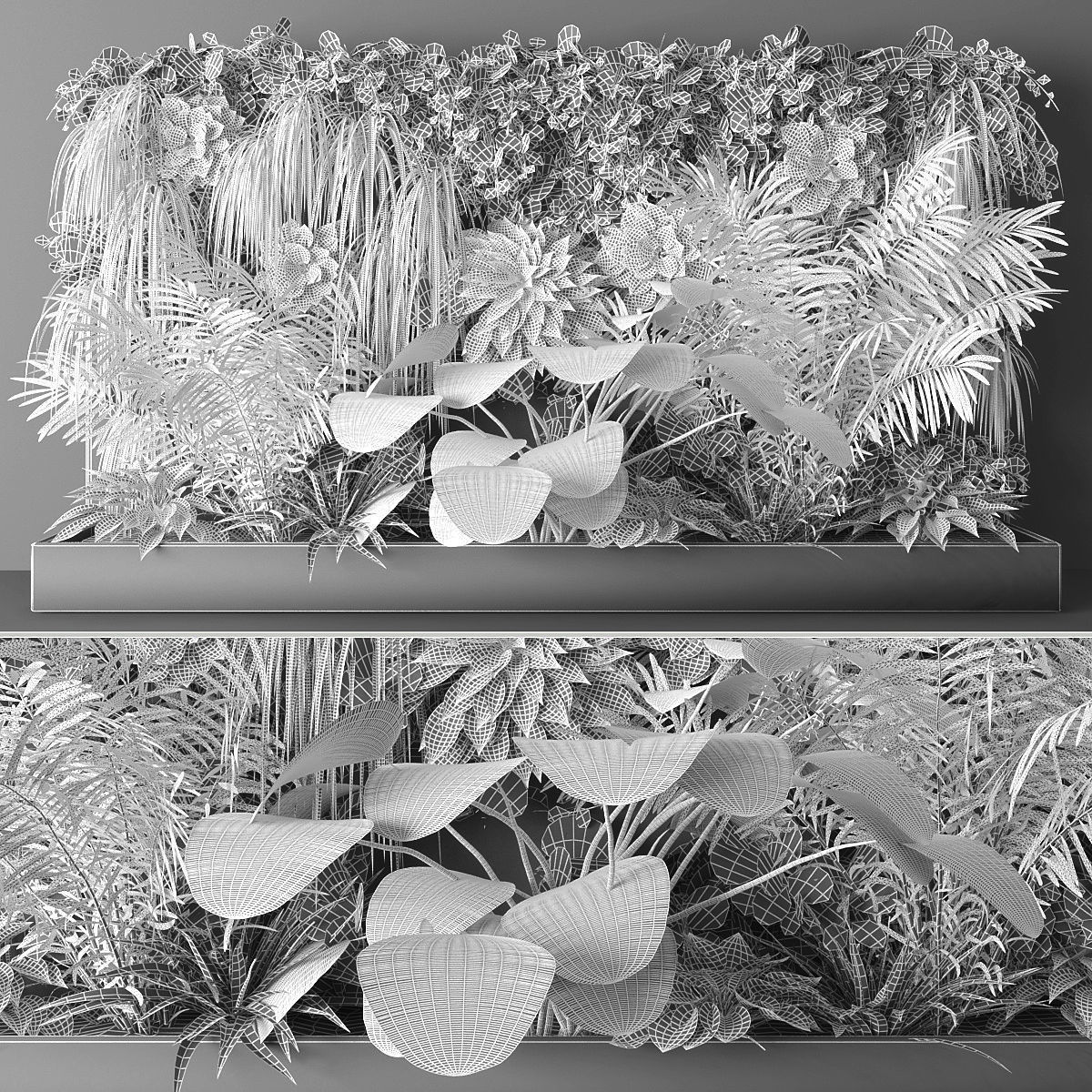 Vertical garden 31 3D model_1