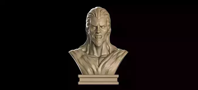 Vampire Bust 3D print model