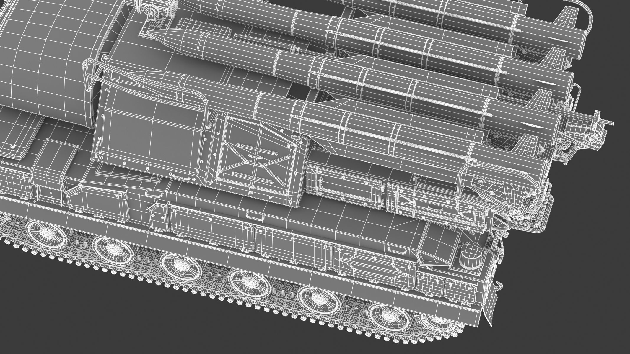 9K37 Buk Missile System SA-11 3D model_39