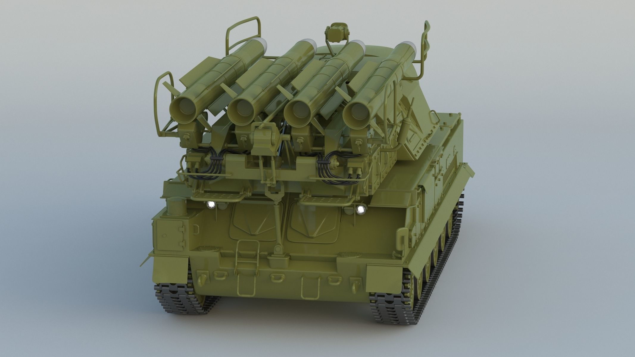 9K37 Buk Missile System SA-11 3D model_20