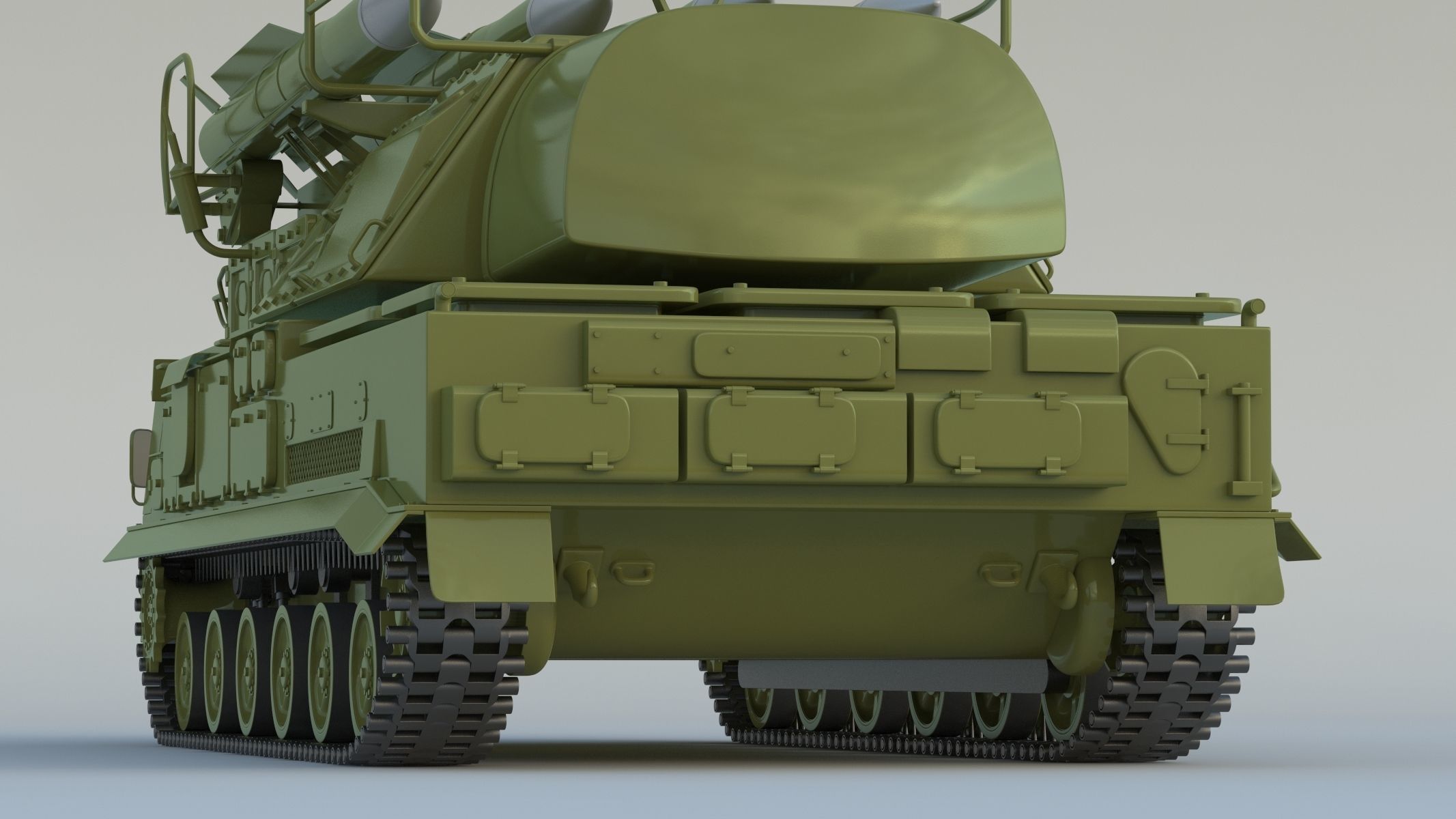 9K37 Buk Missile System SA-11 3D model_11