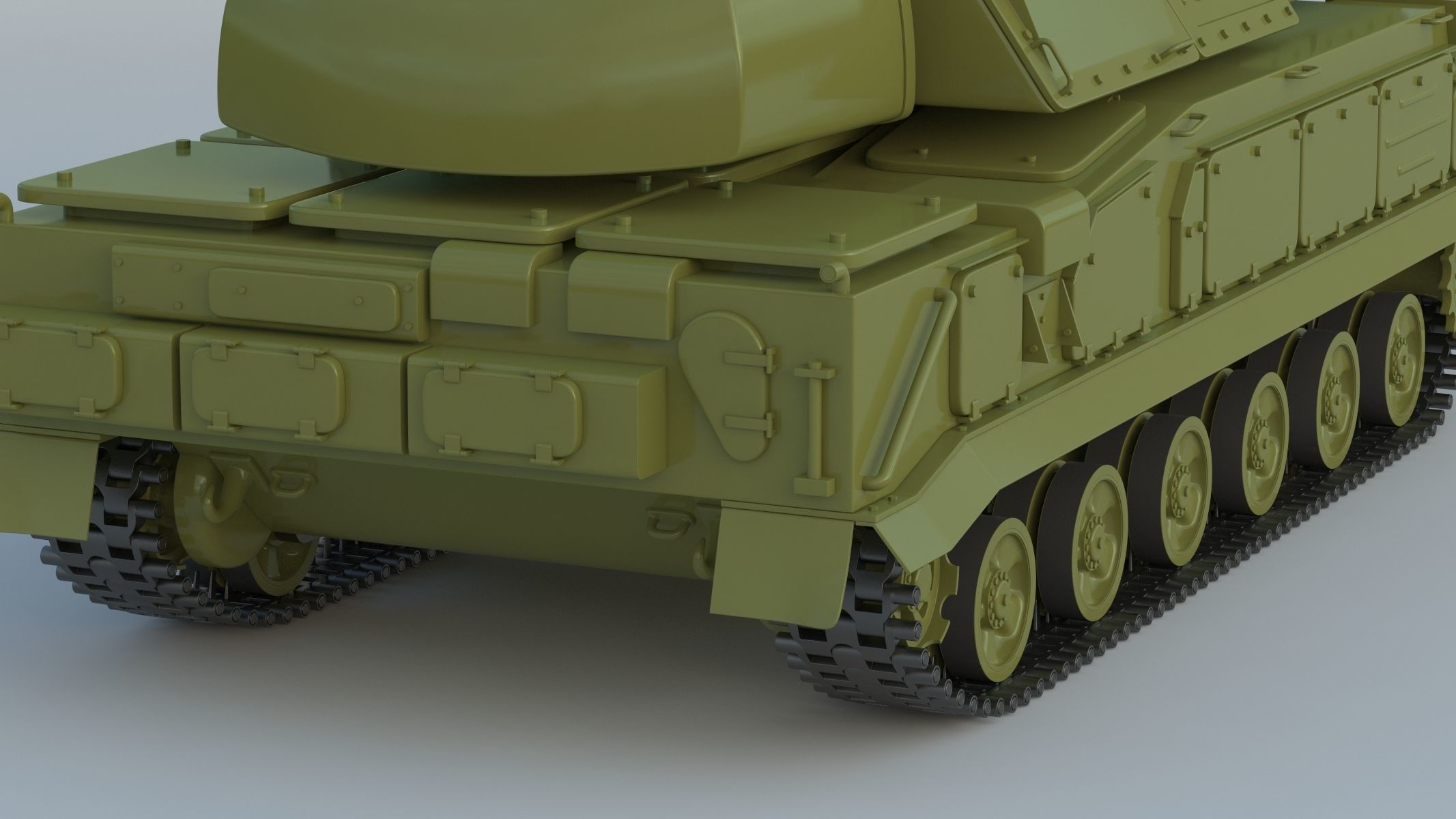 9K37 Buk Missile System SA-11 3D model_4