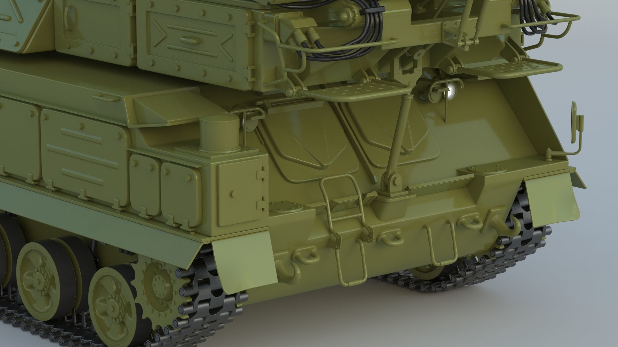 9K37 Buk Missile System SA-11 3D model_2