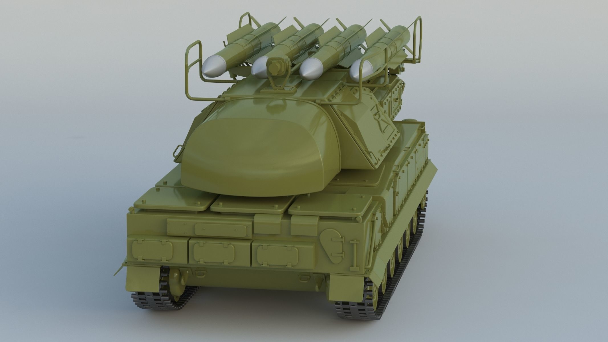 9K37 Buk Missile System SA-11 3D model_21