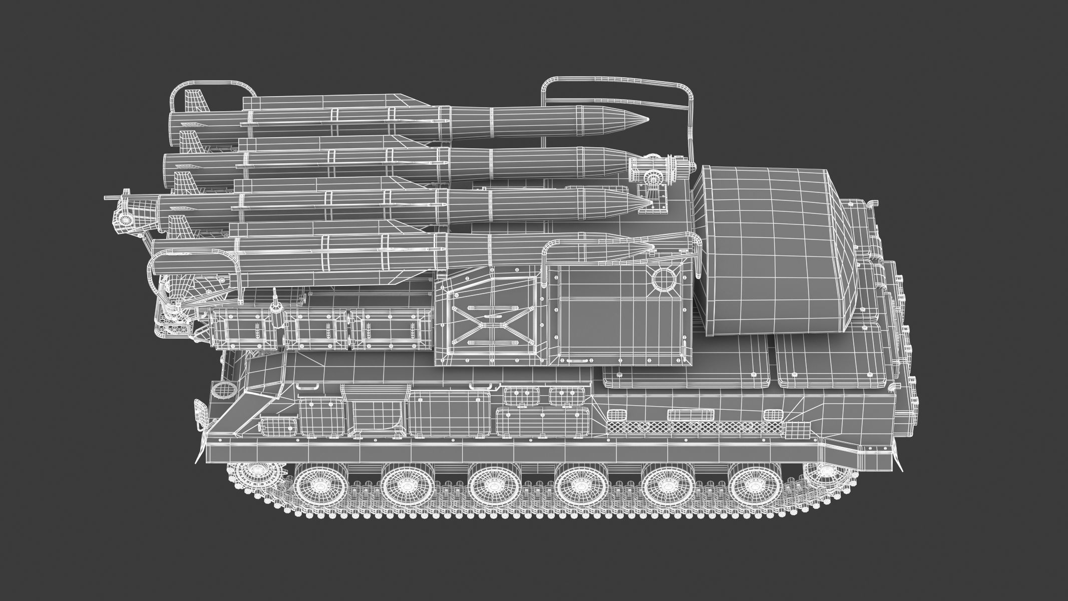 9K37 Buk Missile System SA-11 3D model_32