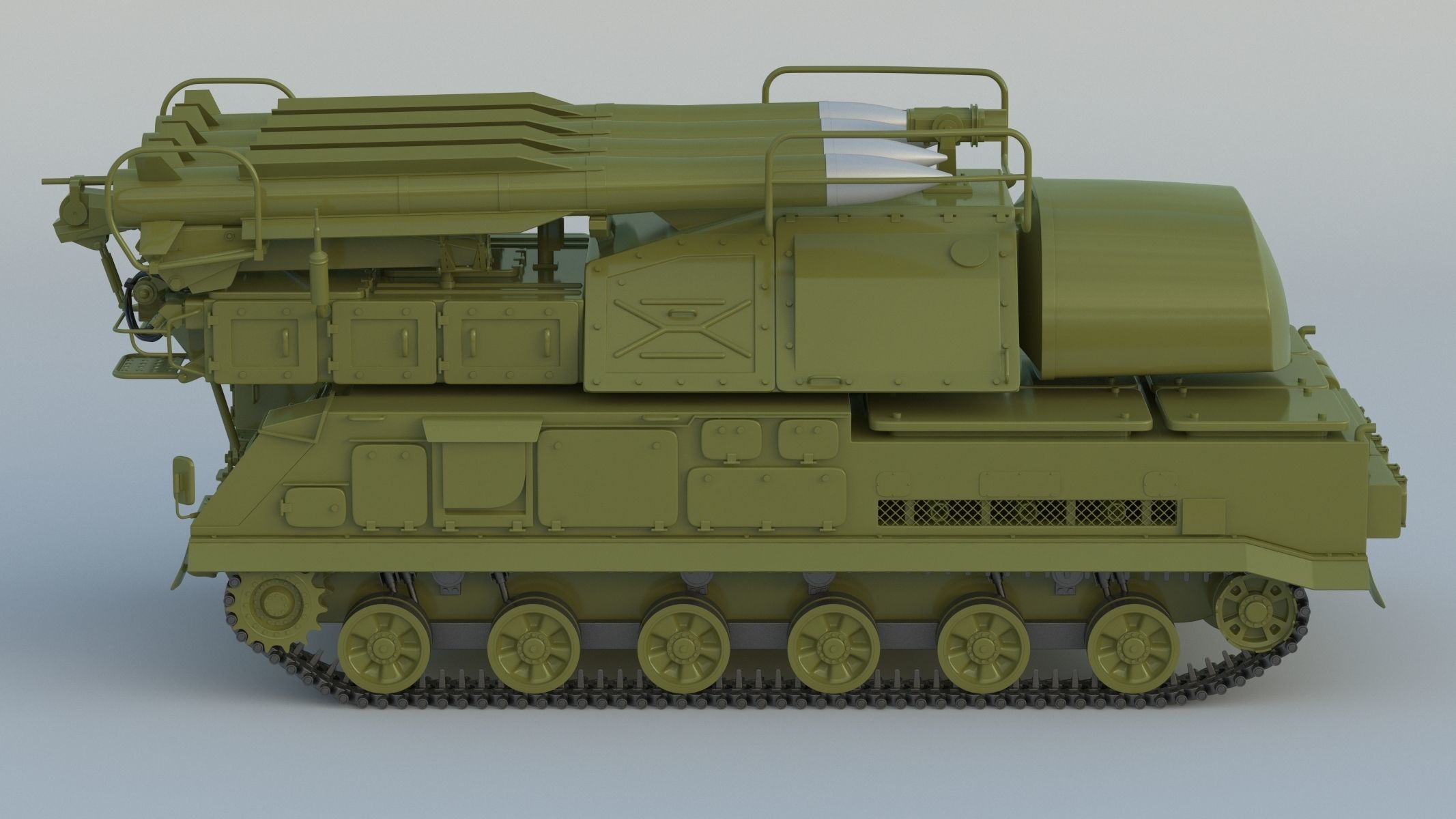 9K37 Buk Missile System SA-11 3D model_19