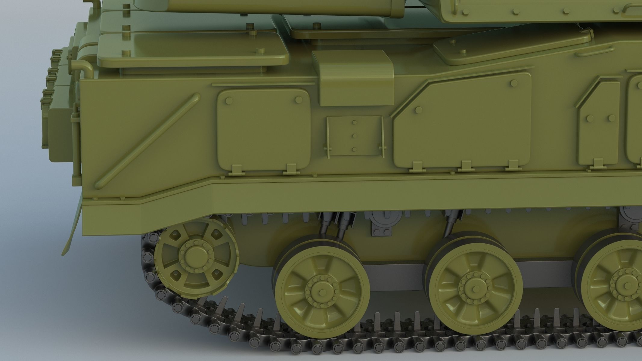 9K37 Buk Missile System SA-11 3D model_24
