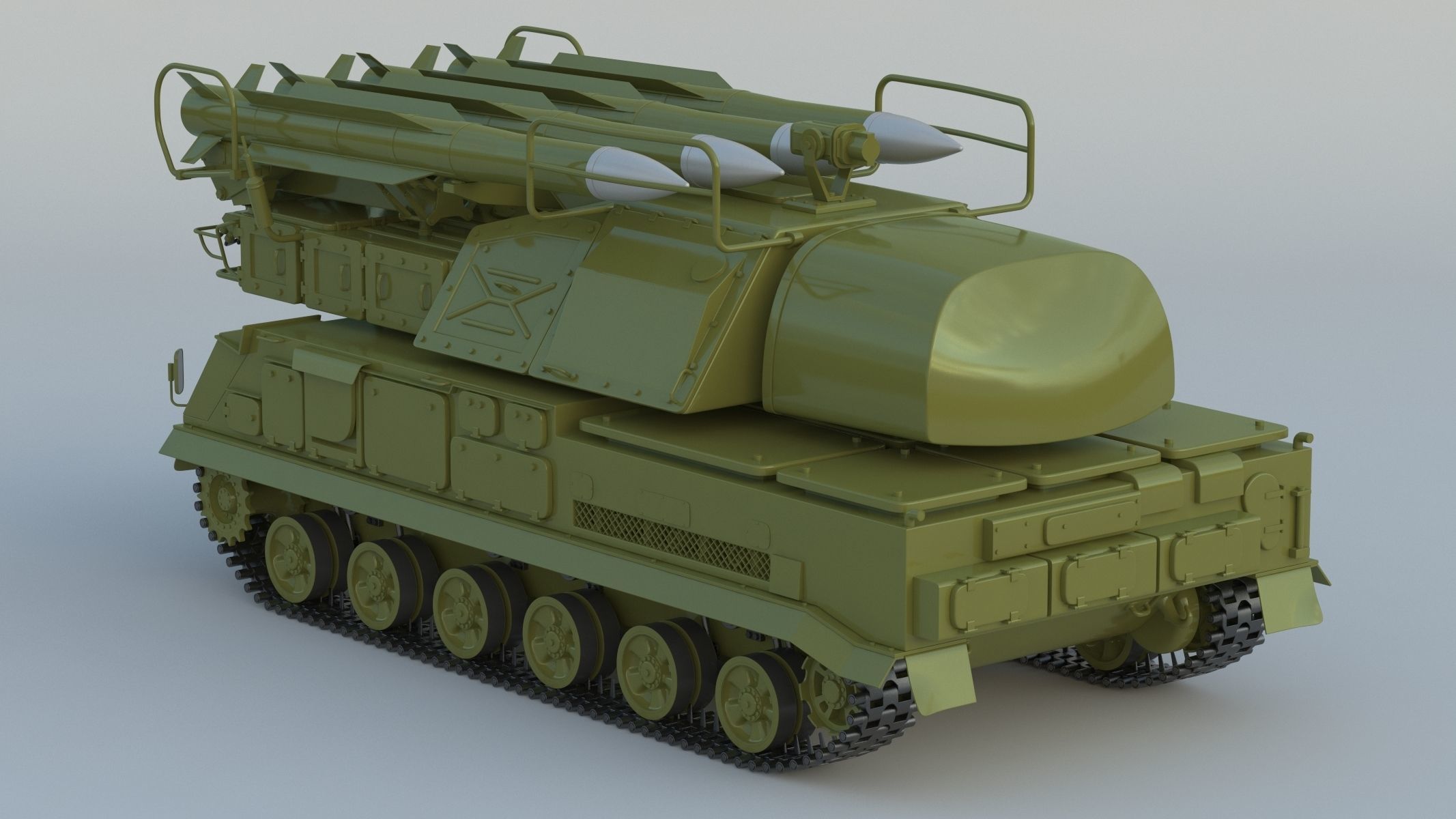 9K37 Buk Missile System SA-11 3D model_17