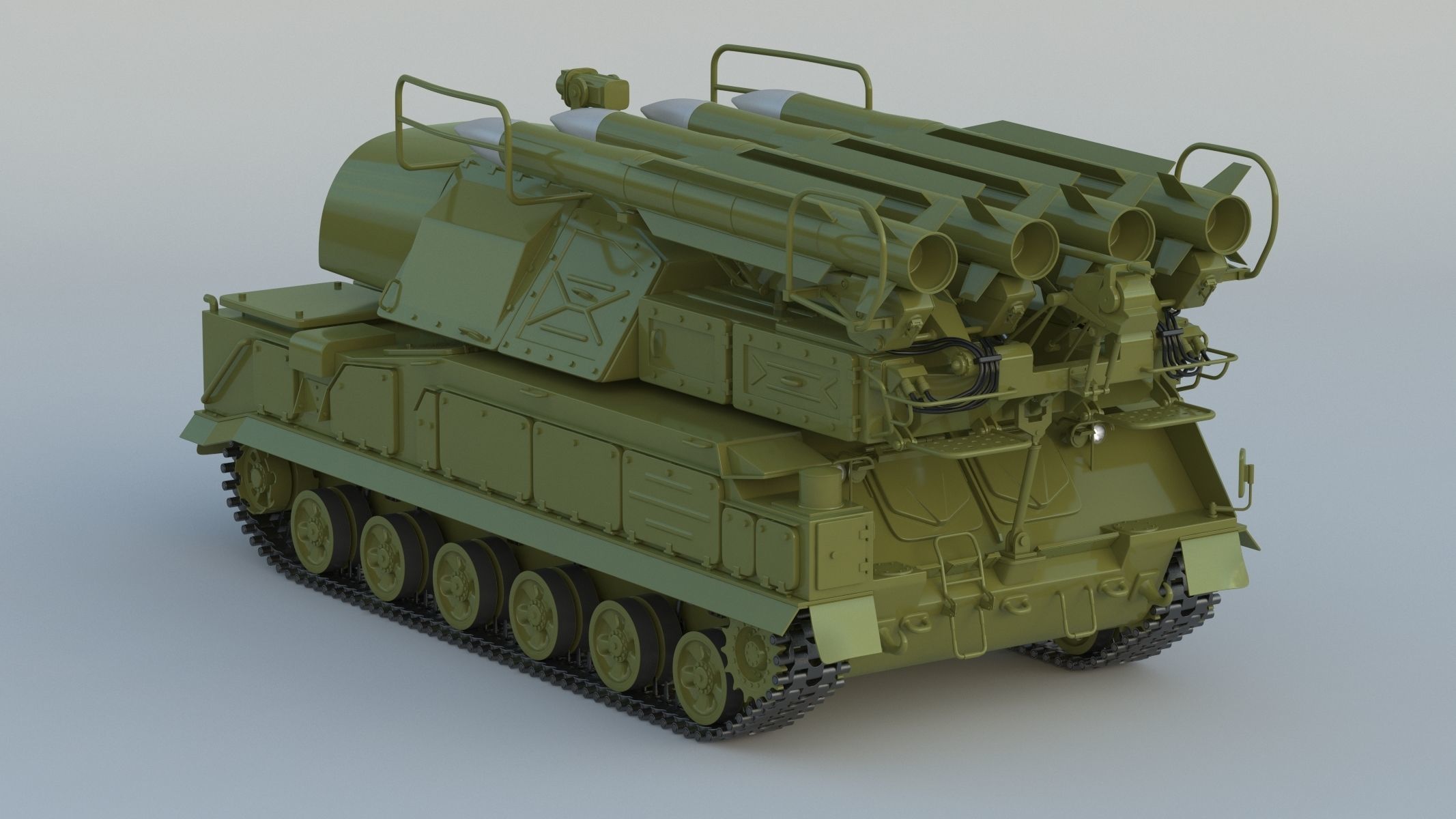 9K37 Buk Missile System SA-11 3D model_14