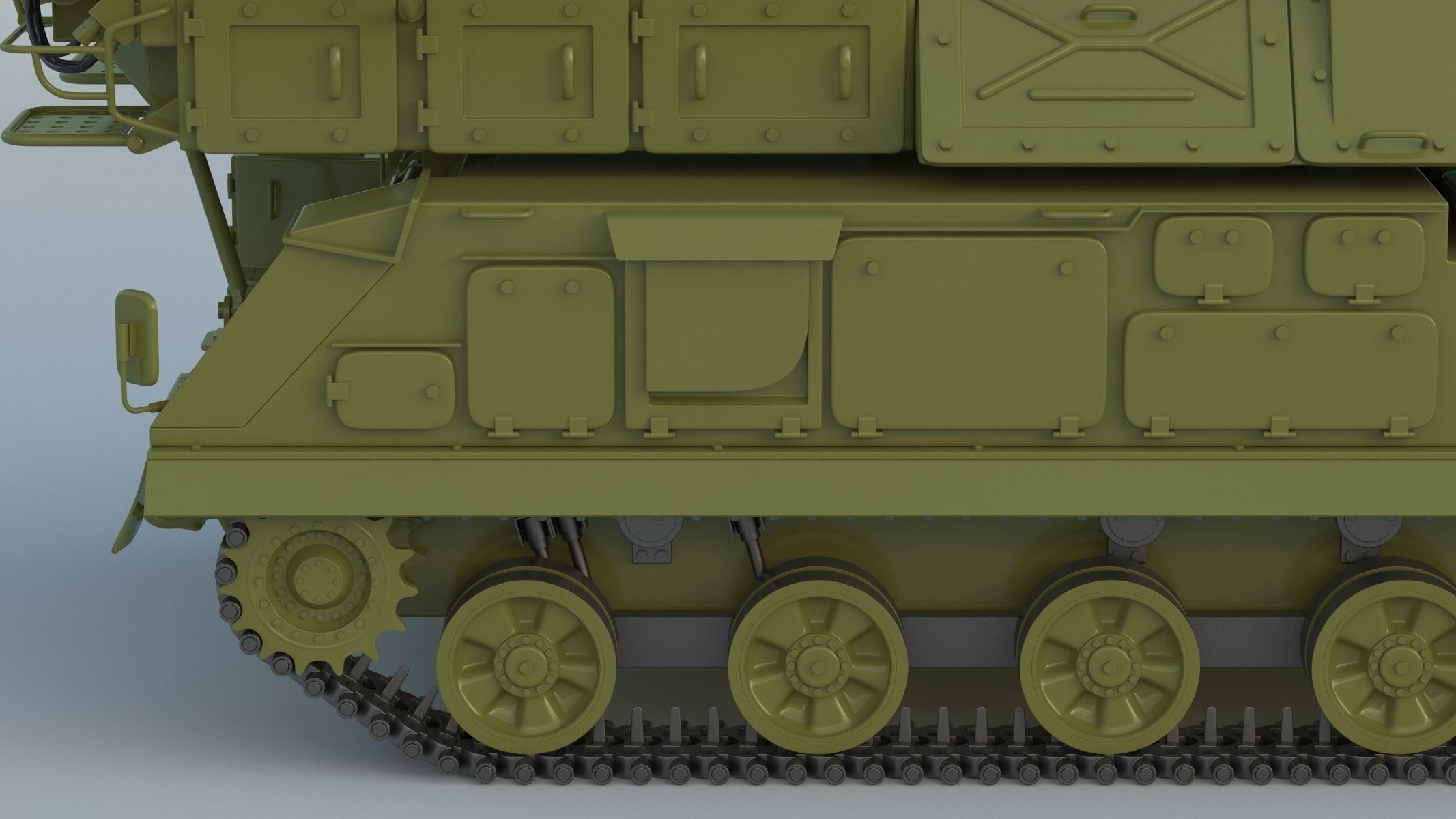 9K37 Buk Missile System SA-11 3D model_27