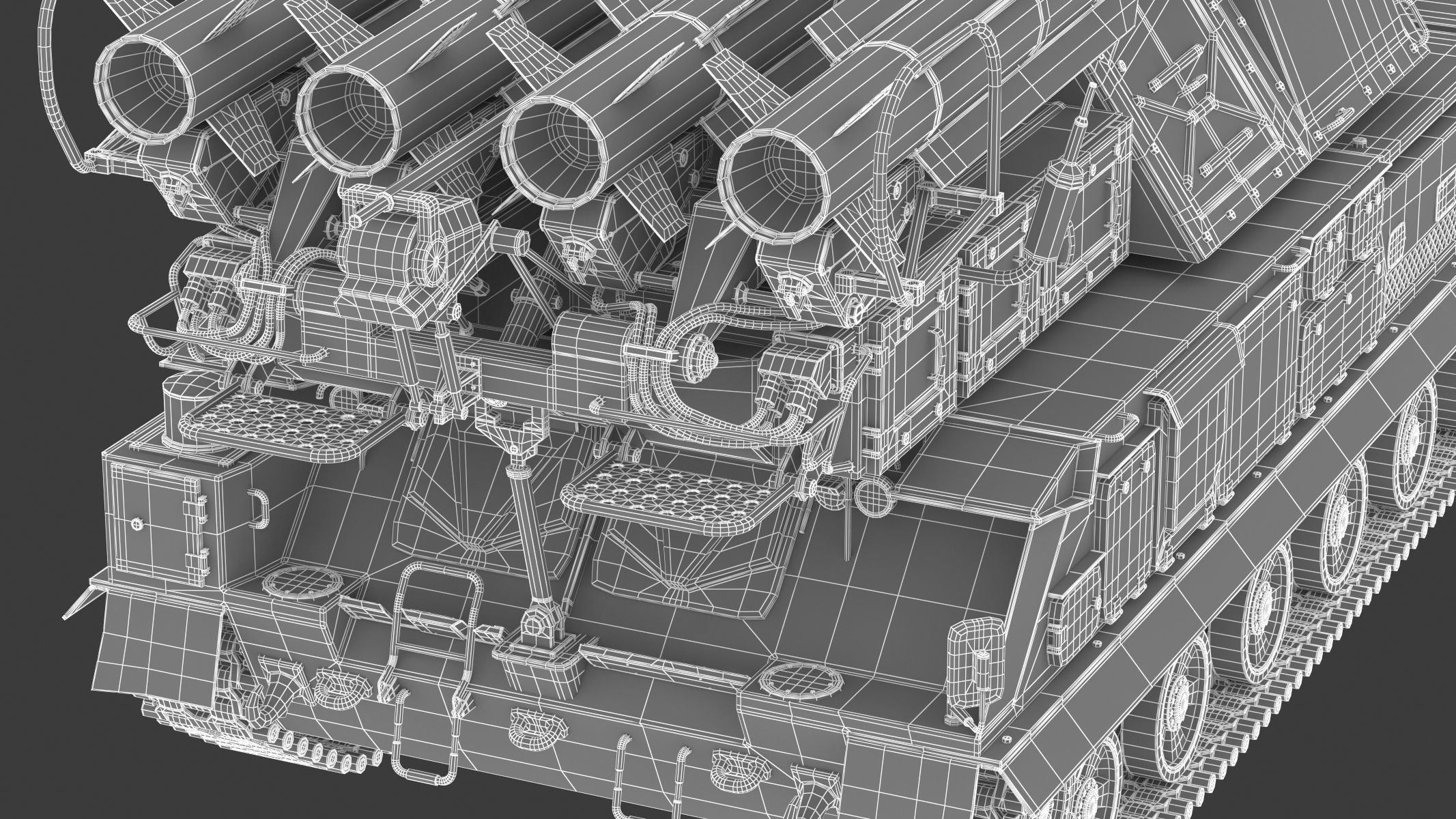 9K37 Buk Missile System SA-11 3D model_38