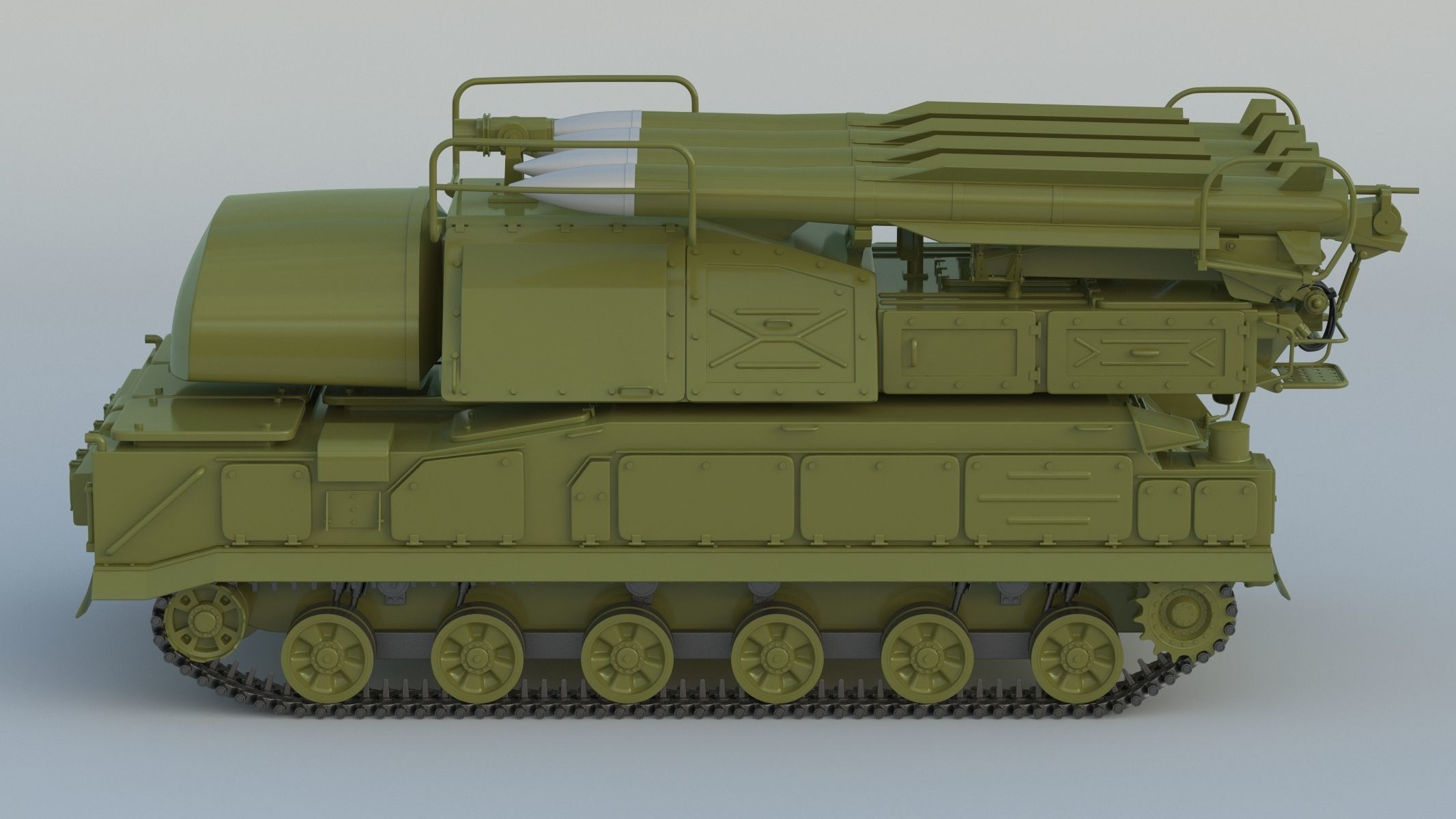 9K37 Buk Missile System SA-11 3D model_18