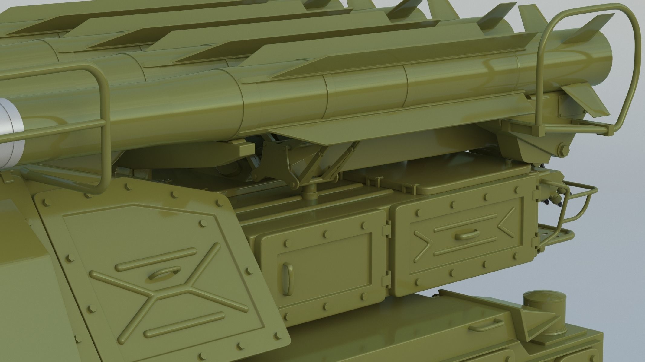 9K37 Buk Missile System SA-11 3D model_29