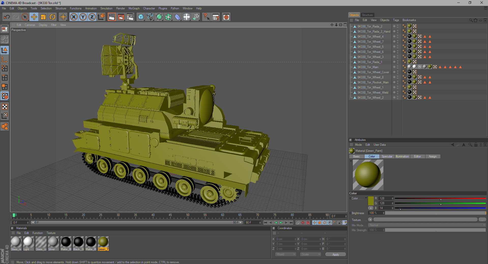 9K330 Tor SA-15 Gauntlet 3D model_39