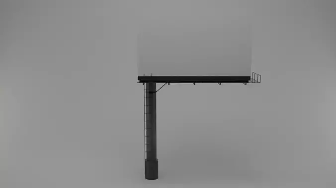 Billboard 3d Model Collection empty
