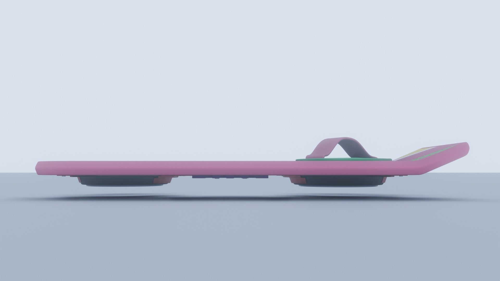Hoverboard bottle opener 3D model_5
