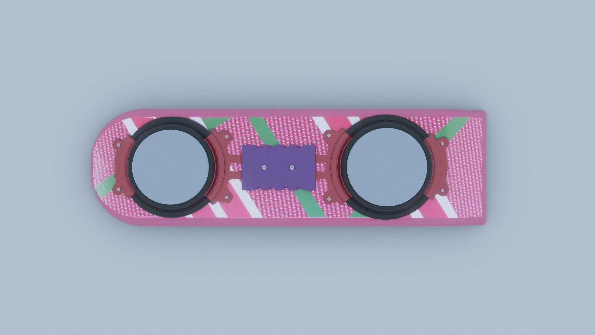 Hoverboard bottle opener 3D model_3