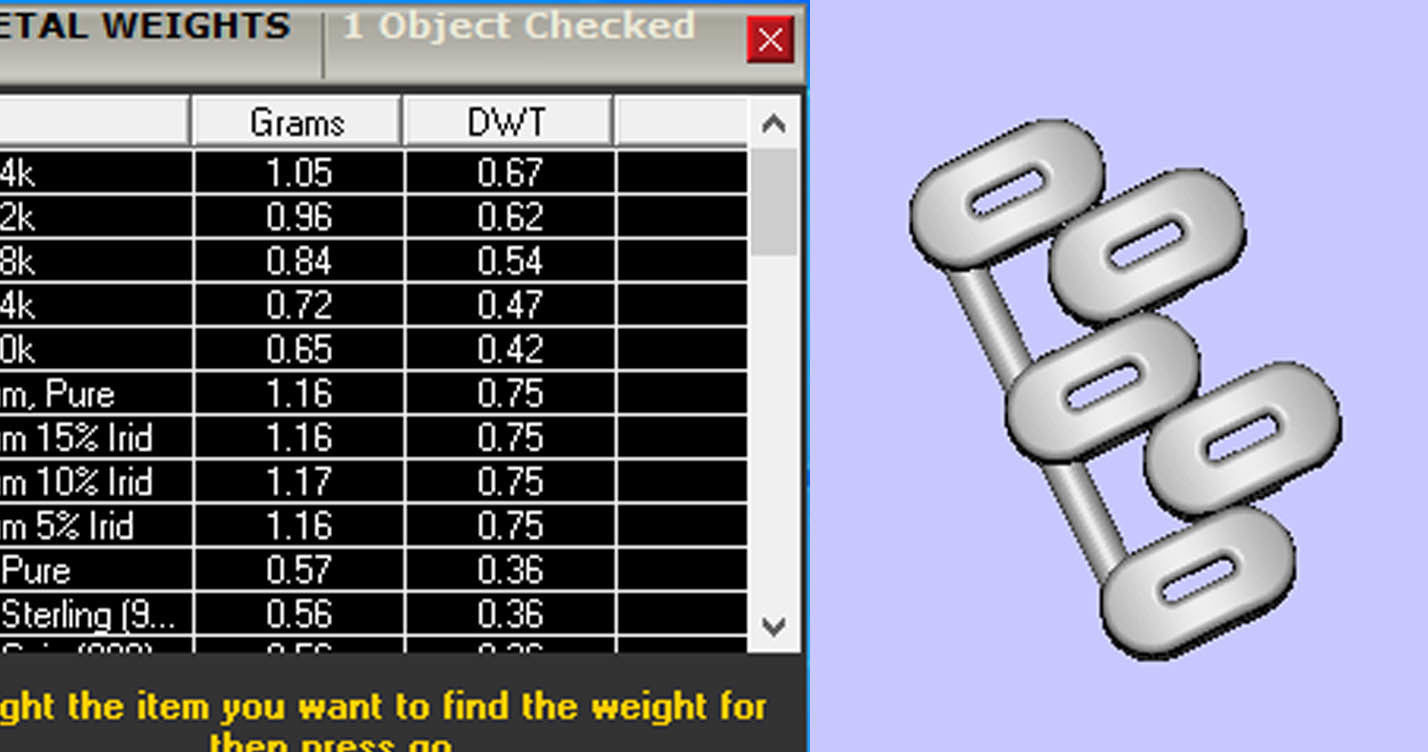 GENTS DIAMOND JOLLY BRACELET LINK JEWELRY FOR ALL CAM MACHINE 3D print model_5