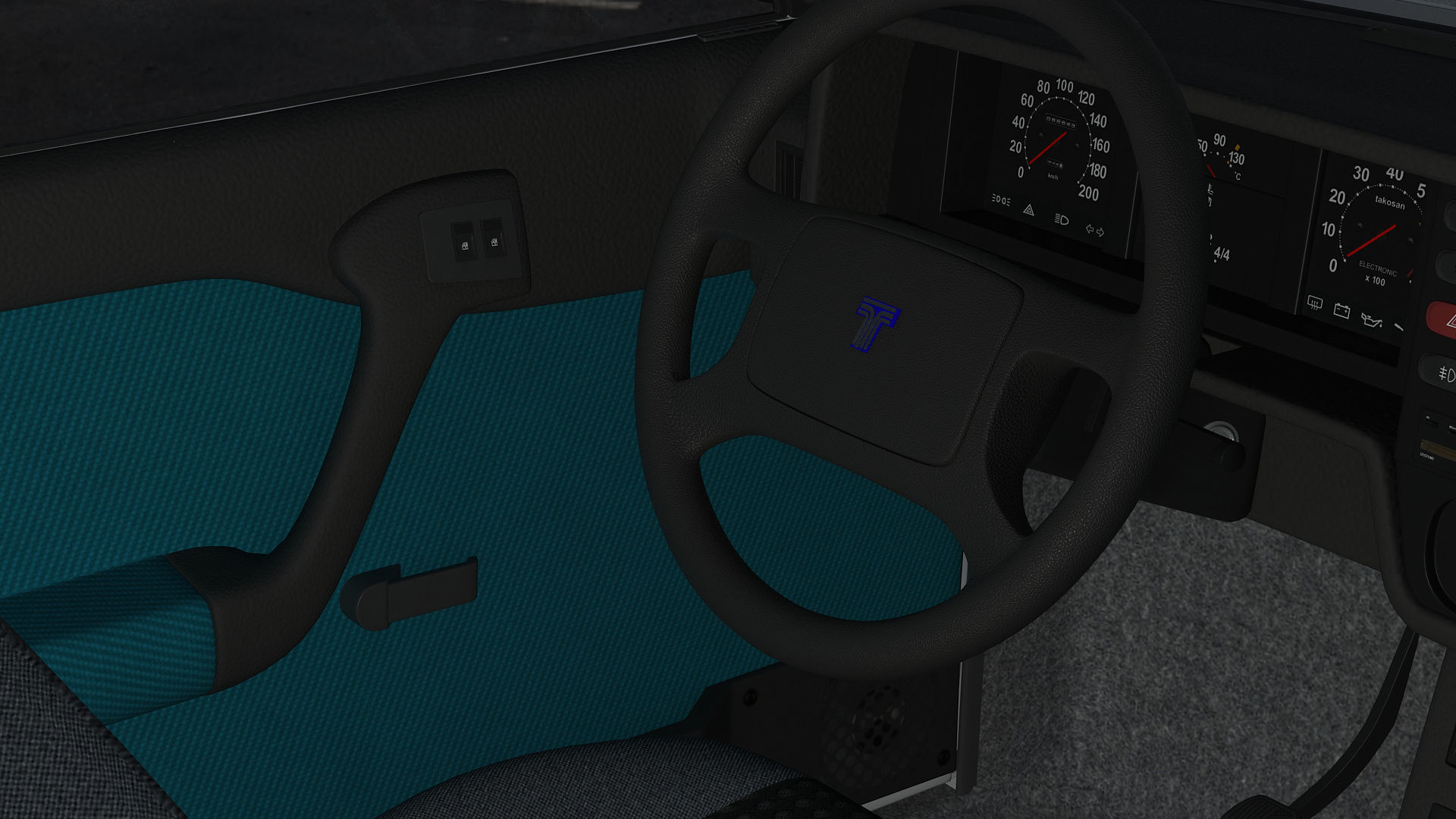 Tofas Dogan SLX Low-poly 3D model_16