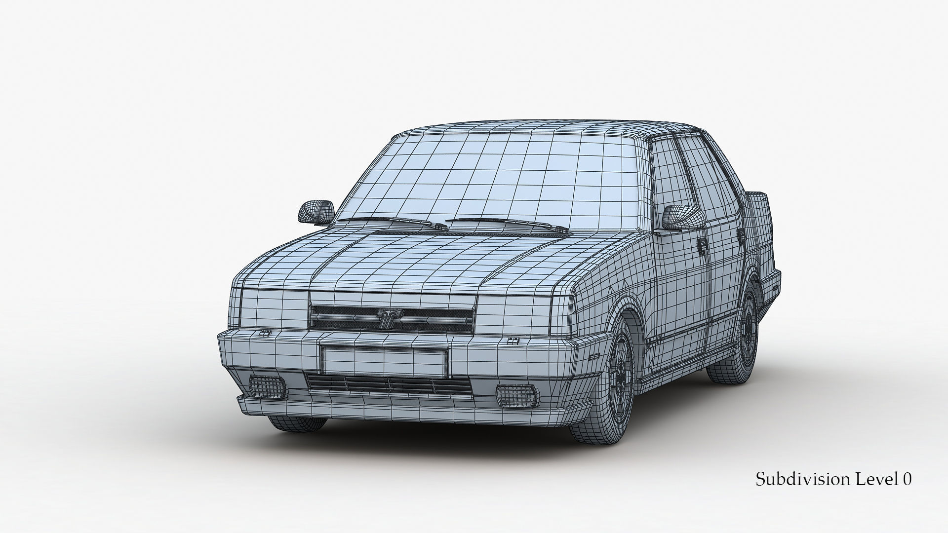 Tofas Dogan SLX Low-poly 3D model_18