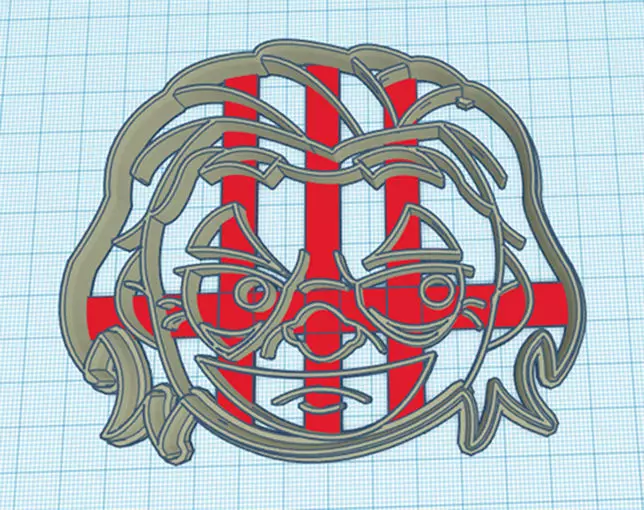 cookie cutter joker new 2019 3D print model_0