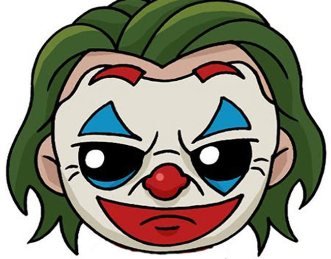 cookie cutter joker new 2019 3D print model_1