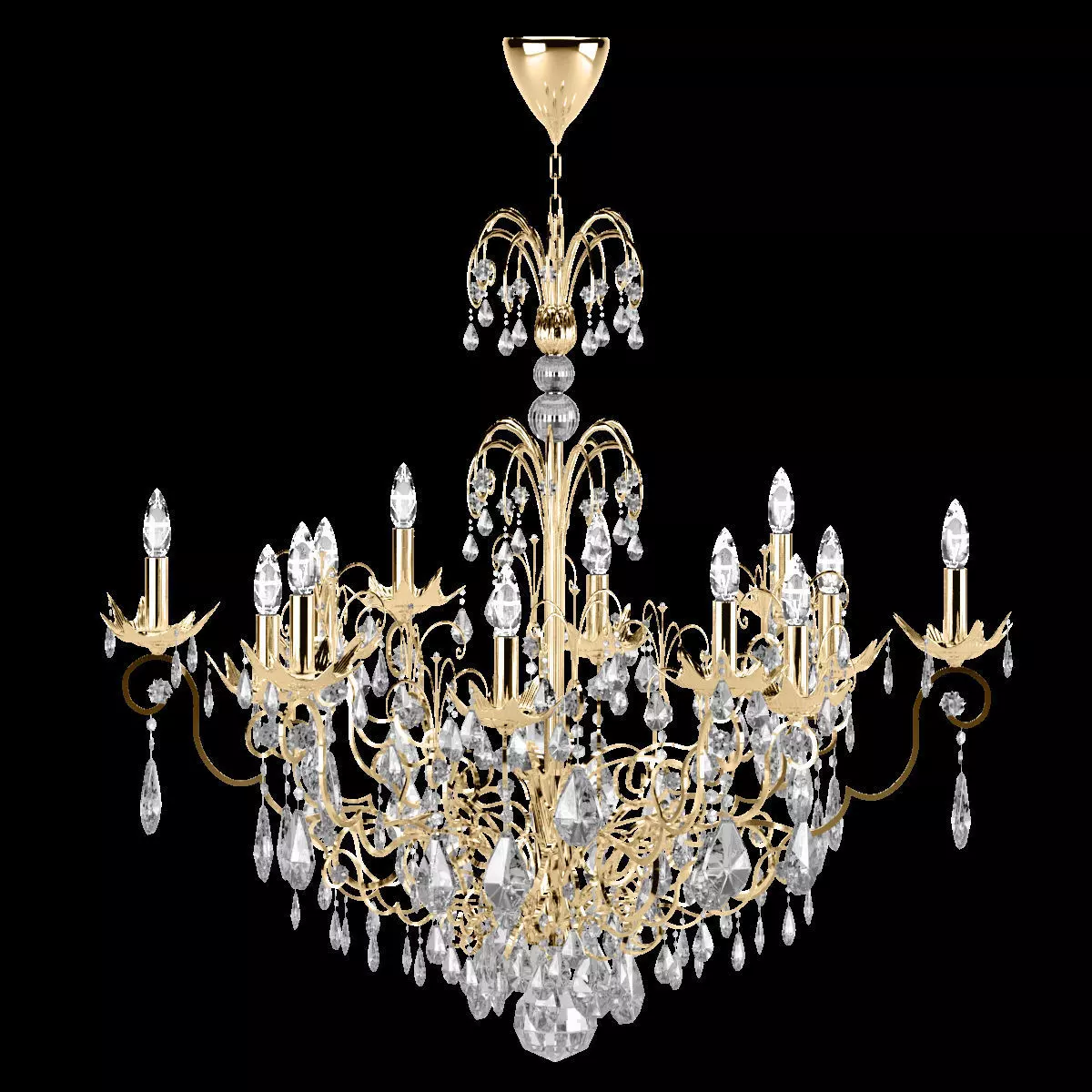 Chandelier 02 5102 Banci 3D model_0