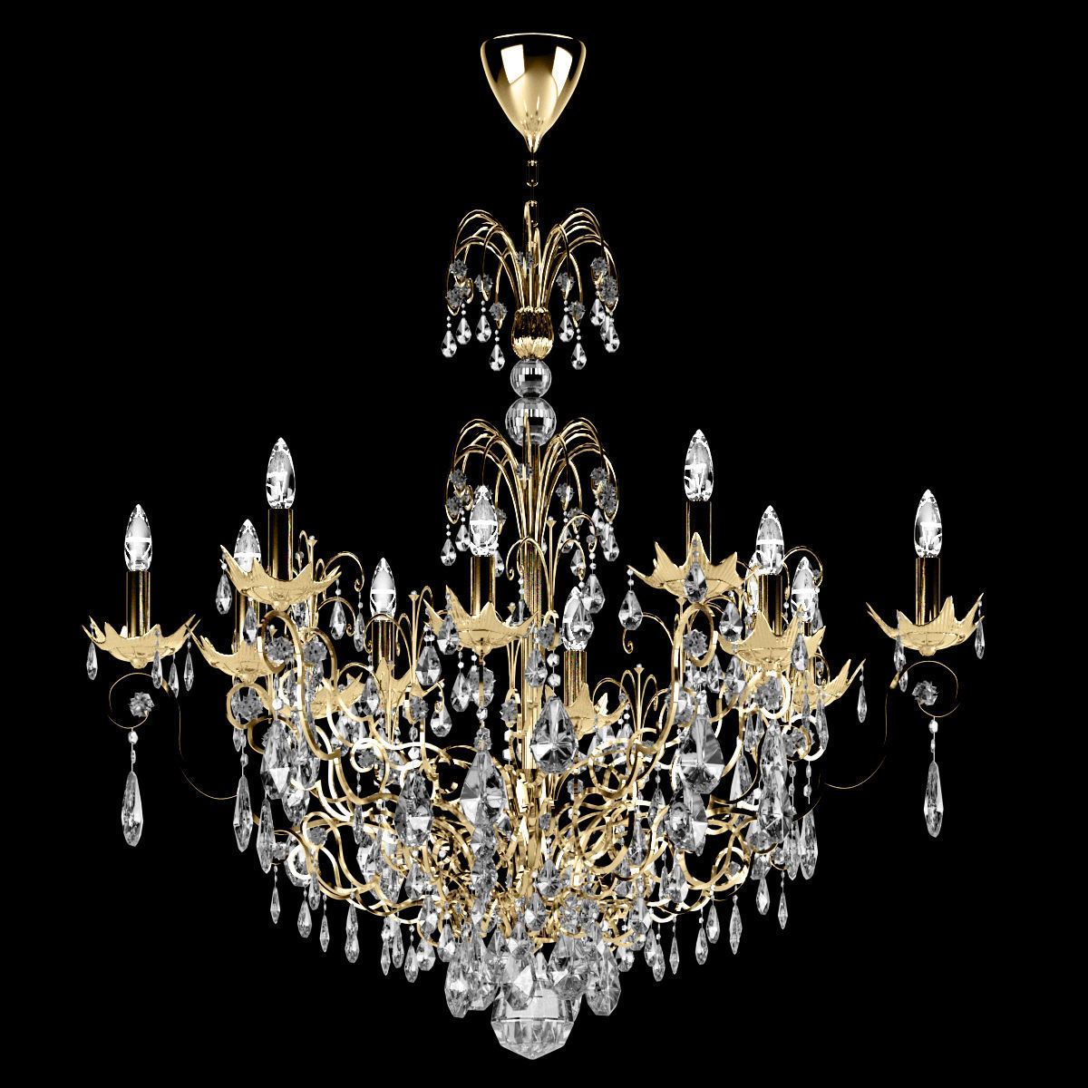 Chandelier 02 5102 Banci 3D model_1