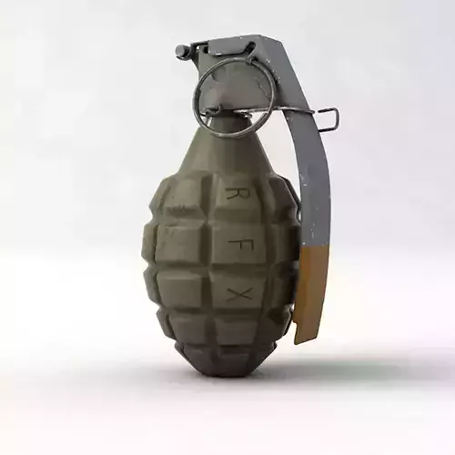 WWII Mk 2 Pineapple Grenade