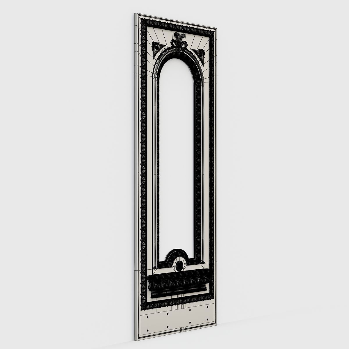 Decorative panel 3D model_6
