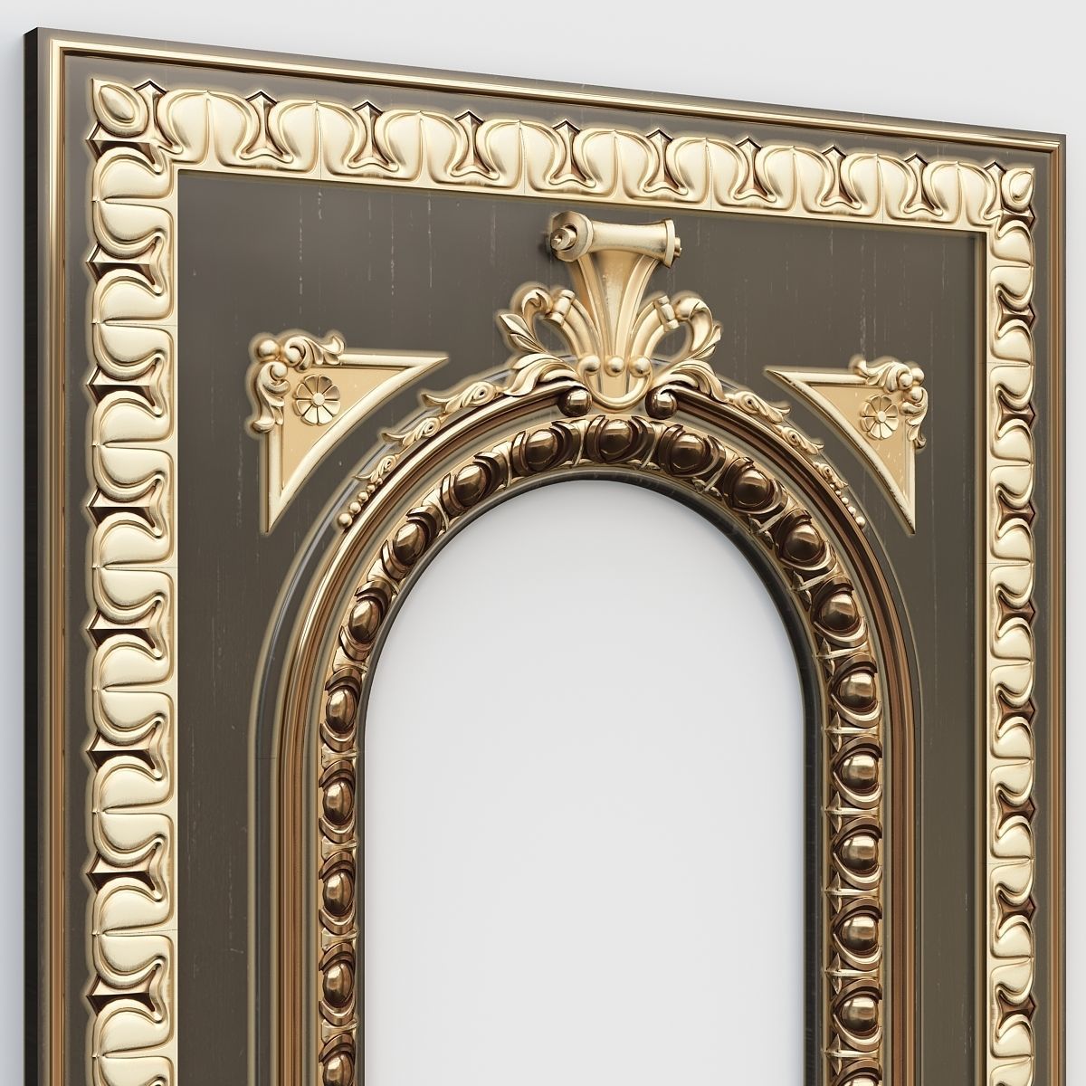 Decorative panel 3D model_2