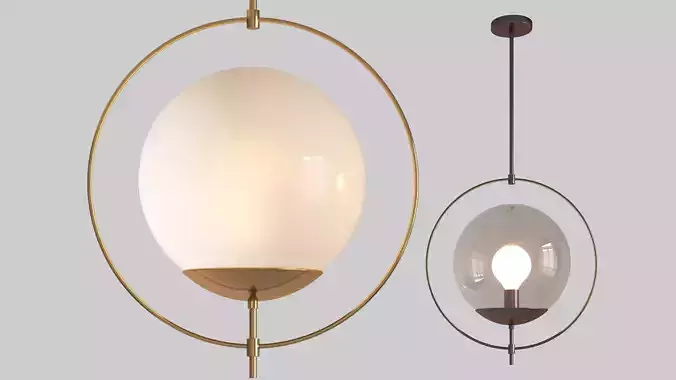 Arteriors volta pendant