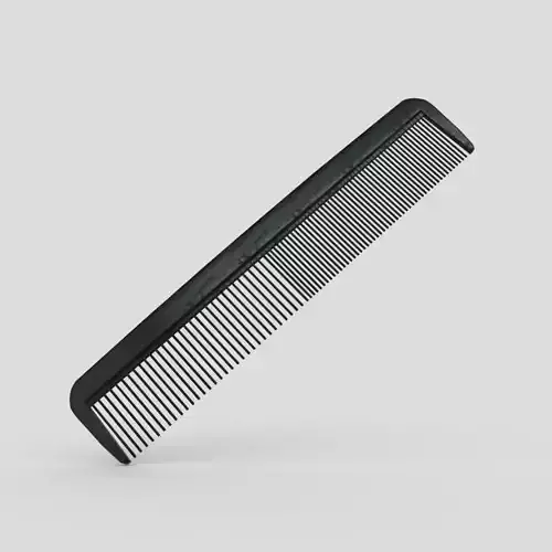 Hair Comb  Low-poly 3D model