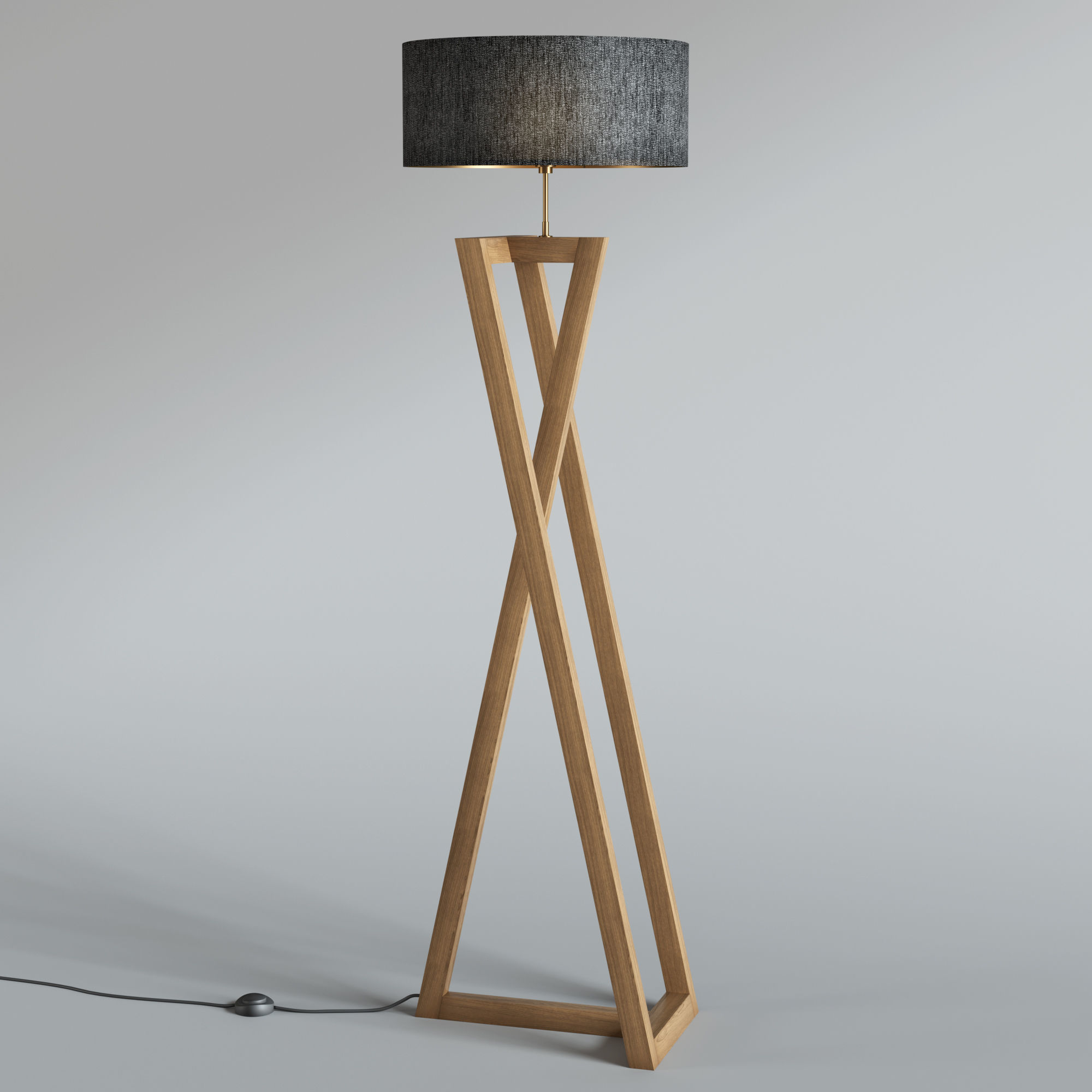 Lampara de pie 3D model_2