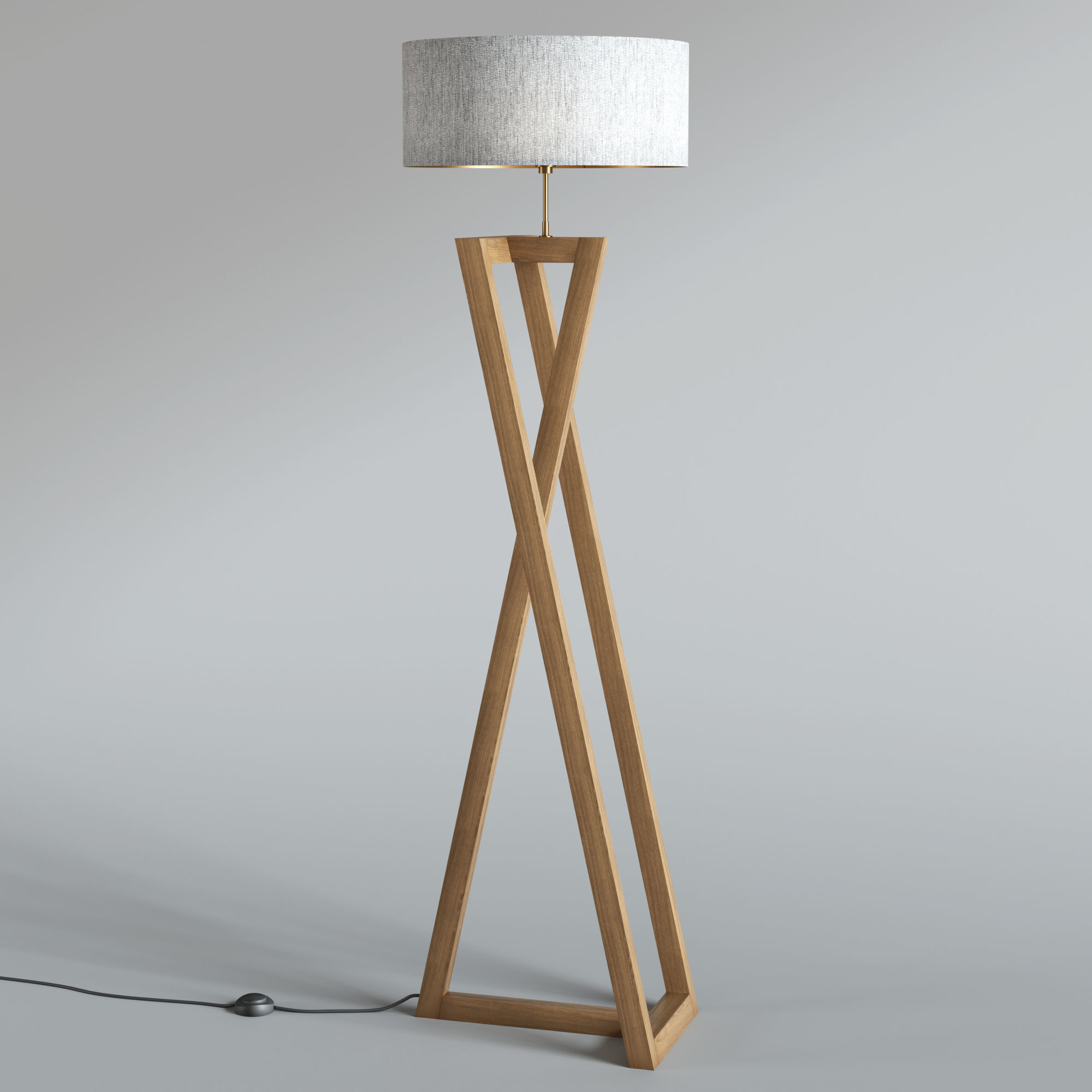 Lampara de pie 3D model_4