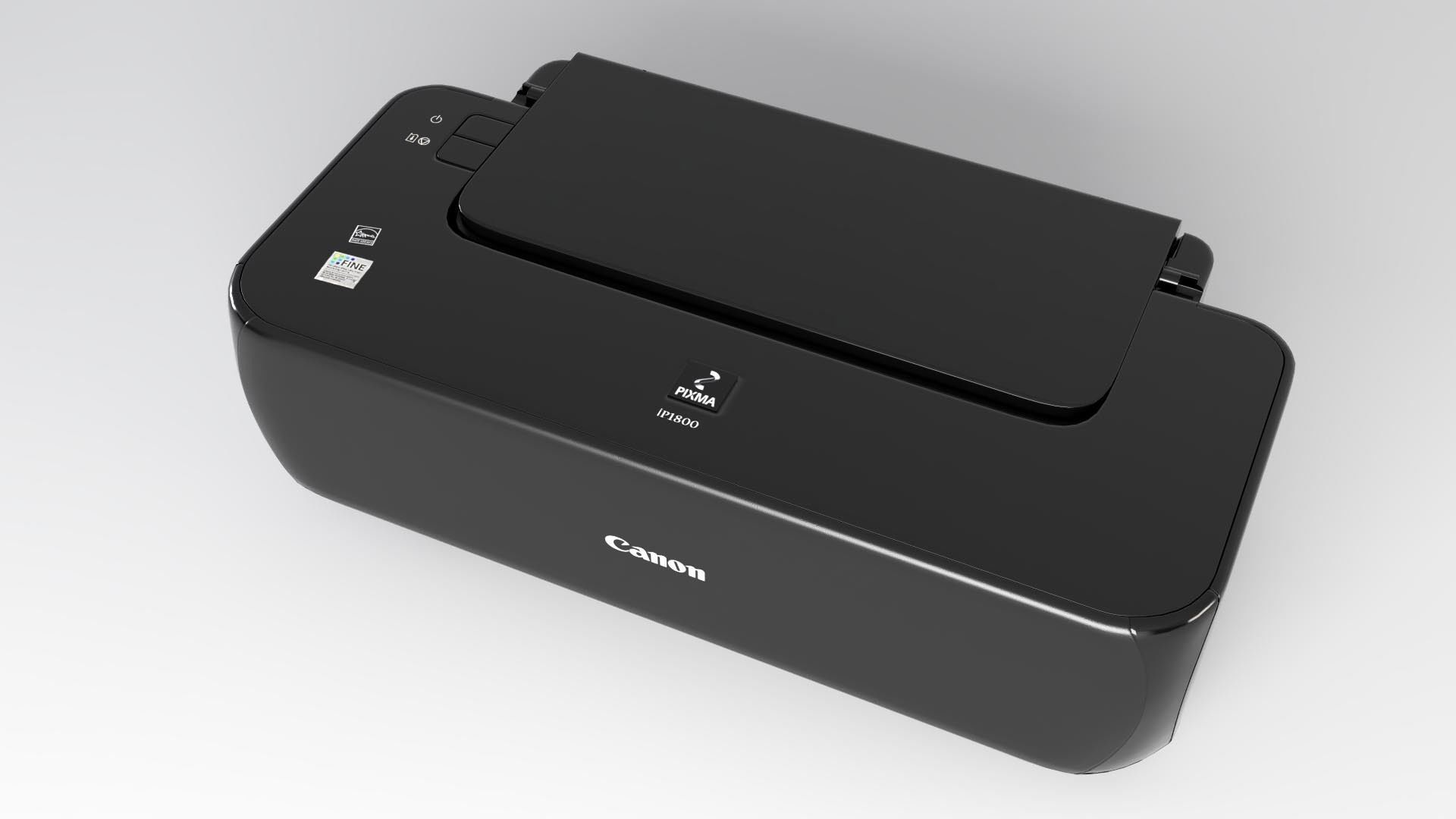 CANON Printer 3D model Free 3D model_1