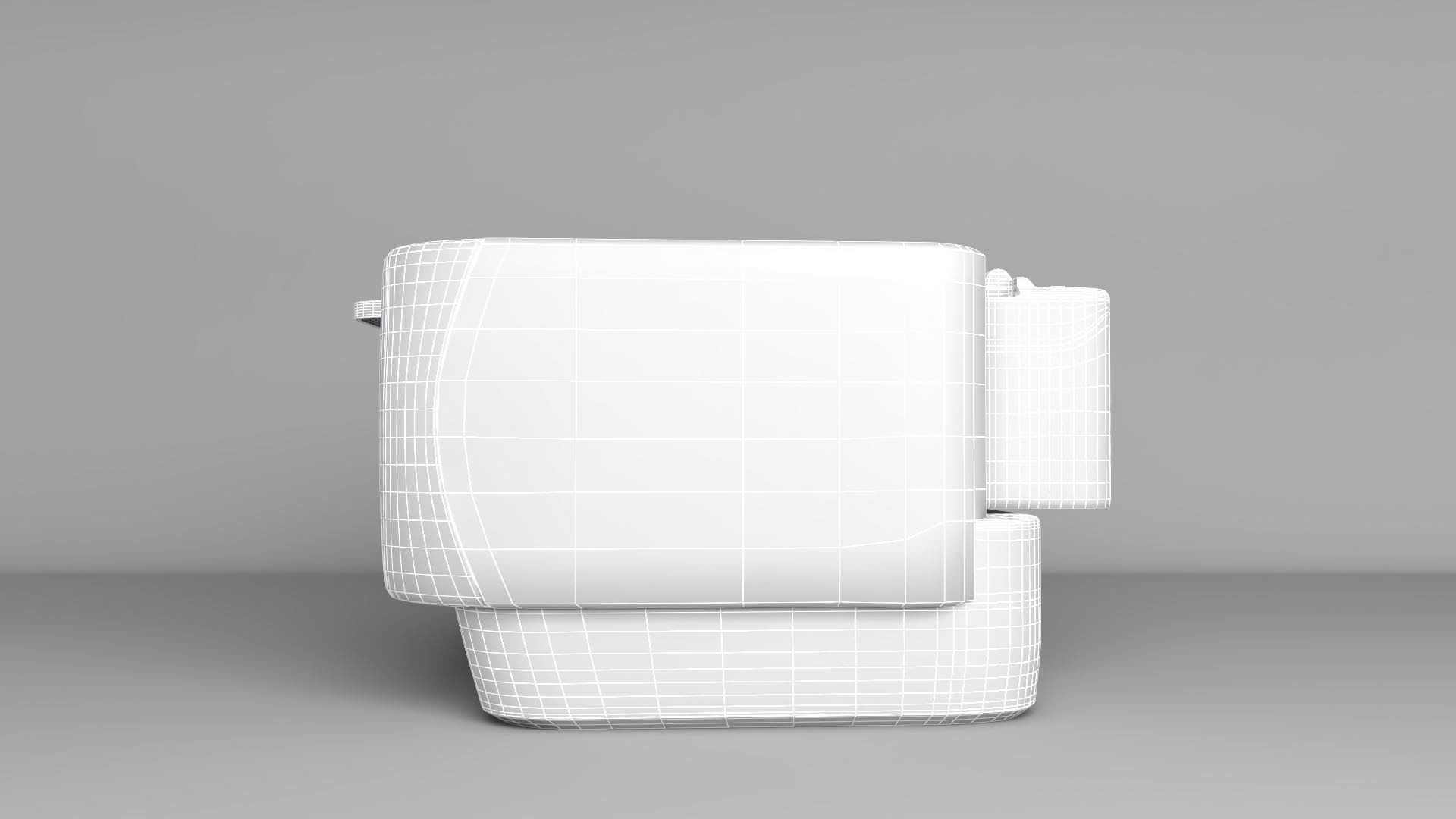 CANON Printer 3D model Free 3D model_9