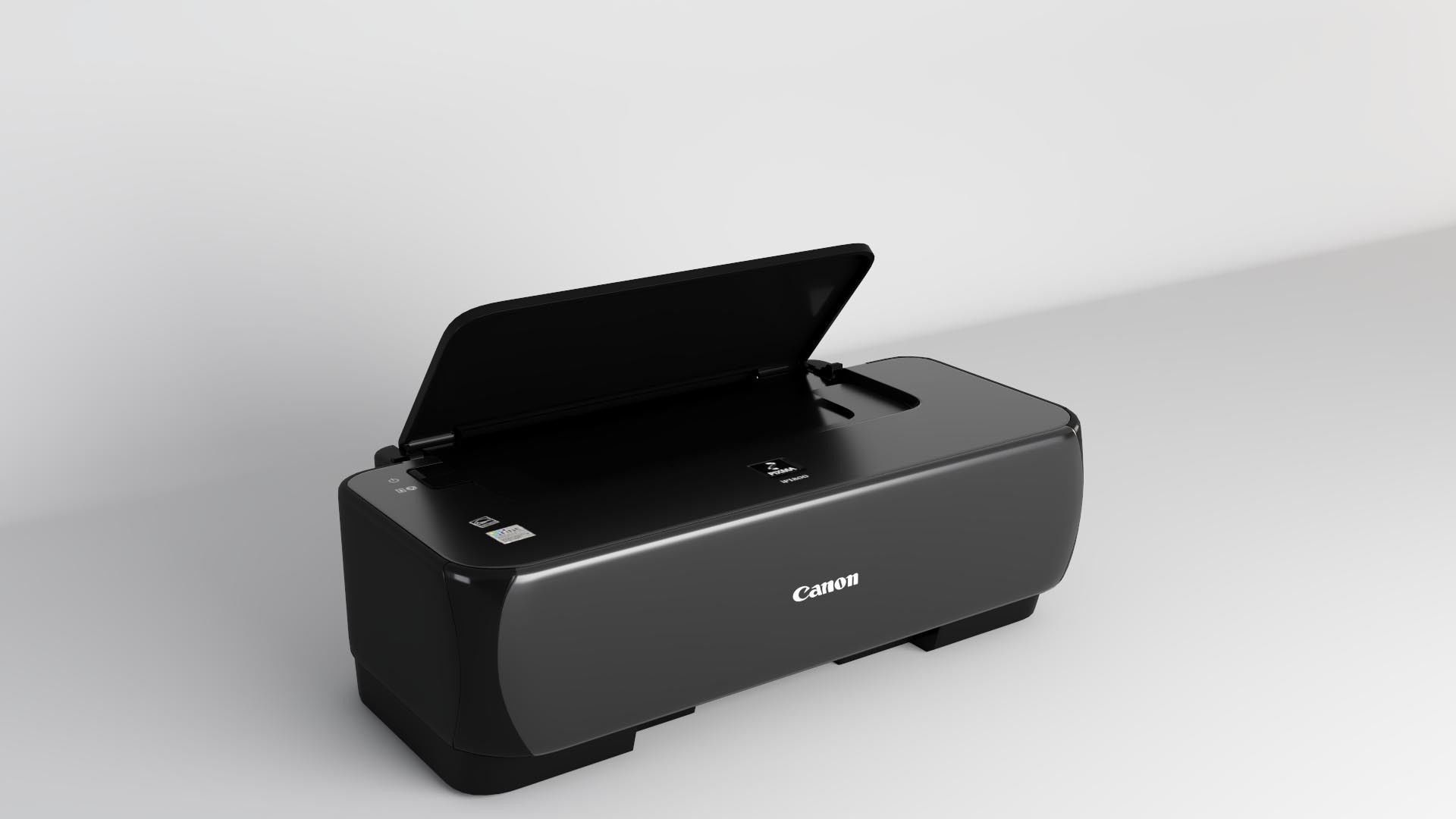 CANON Printer 3D model Free 3D model_7
