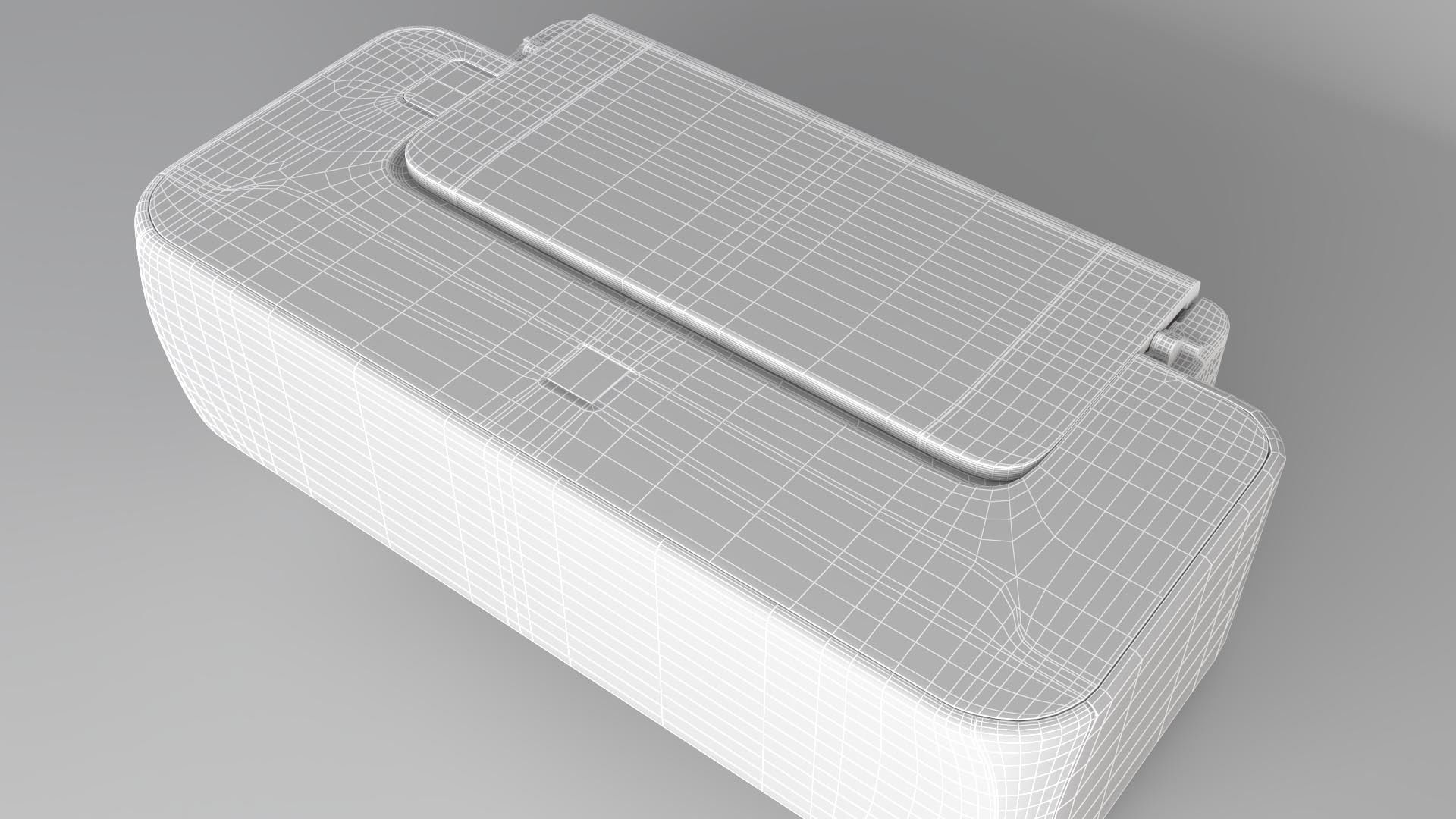 CANON Printer 3D model Free 3D model_10