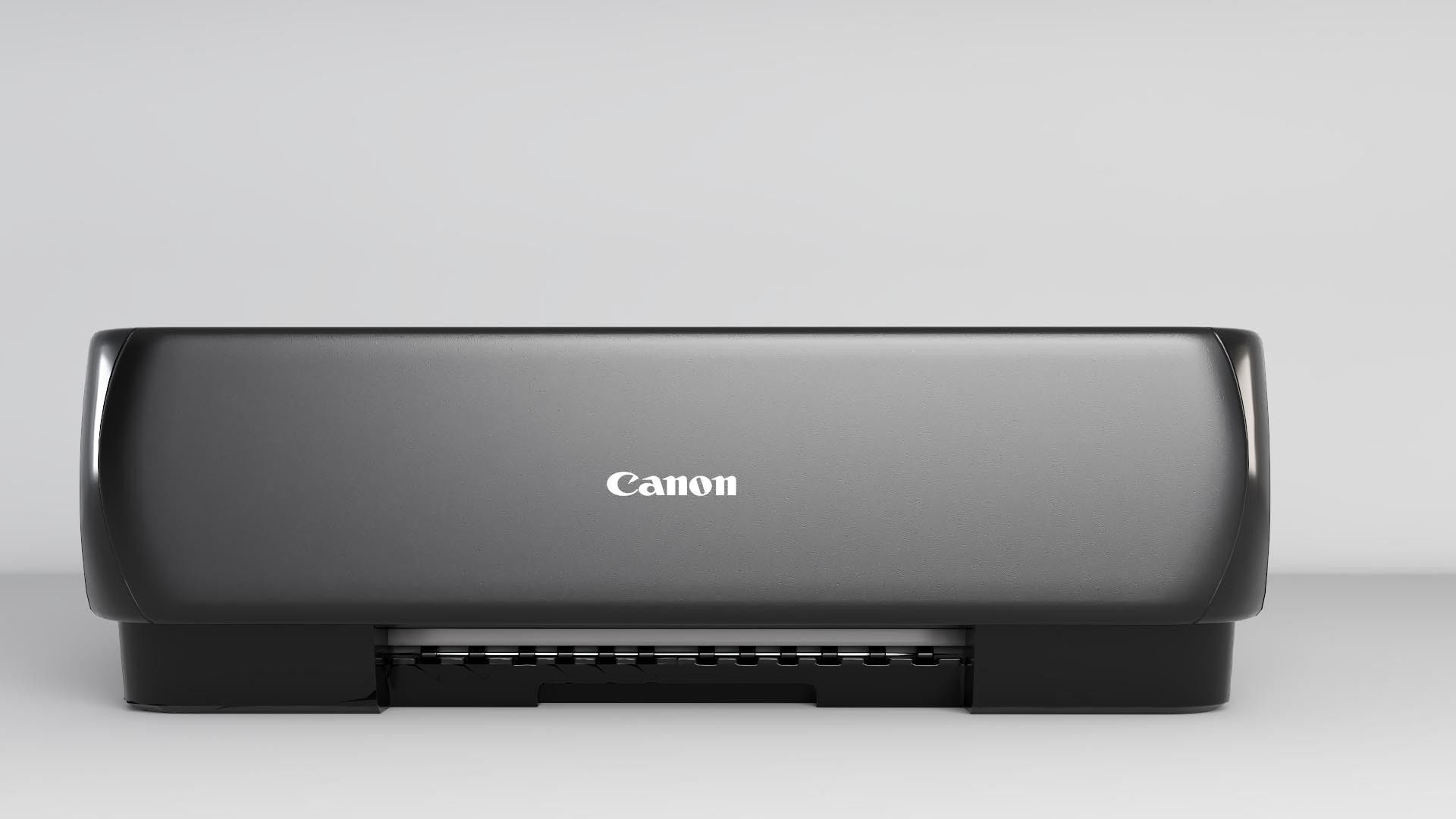 CANON Printer 3D model Free 3D model_2