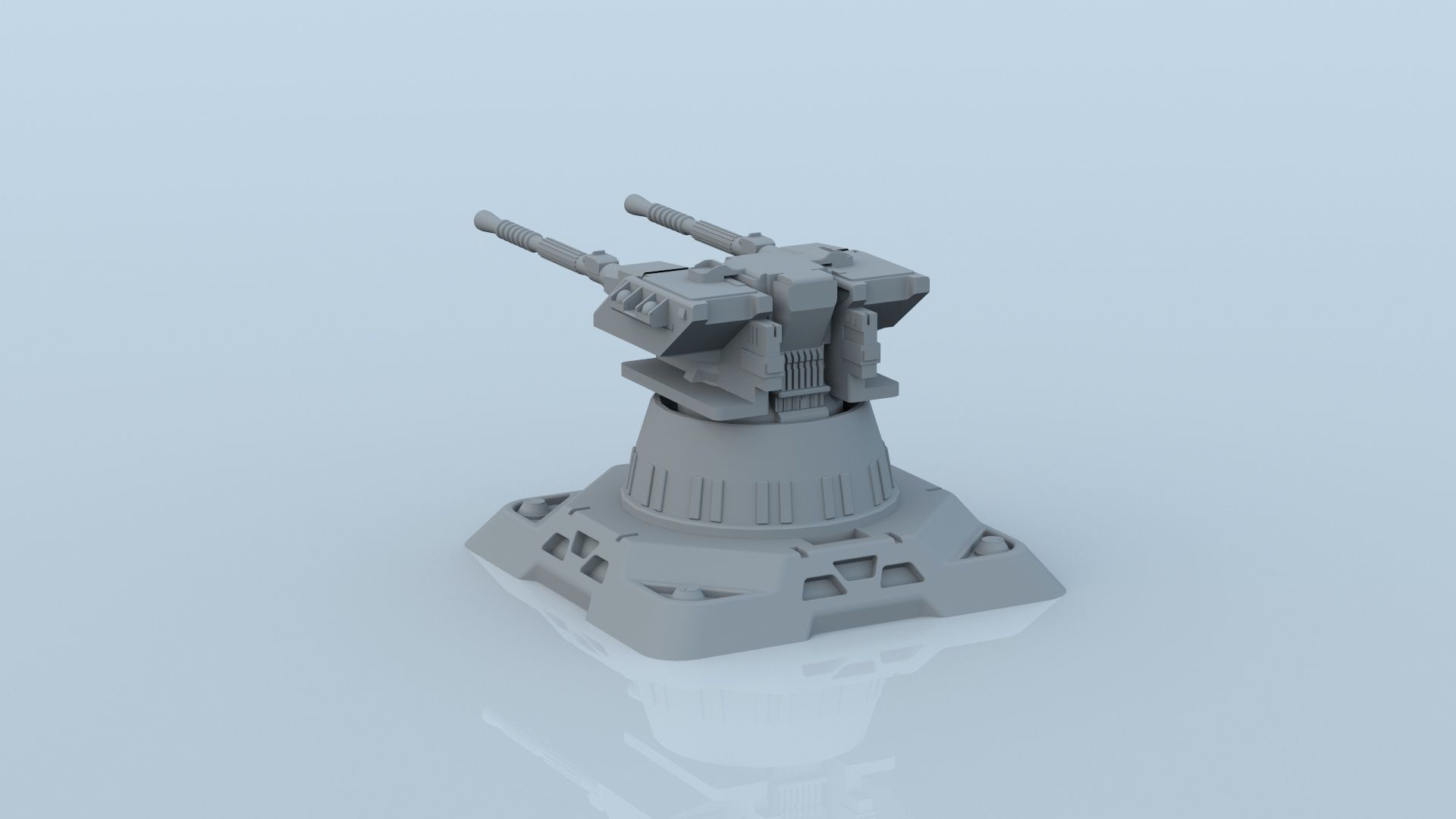 sci fi laser battery guns 3D model_7