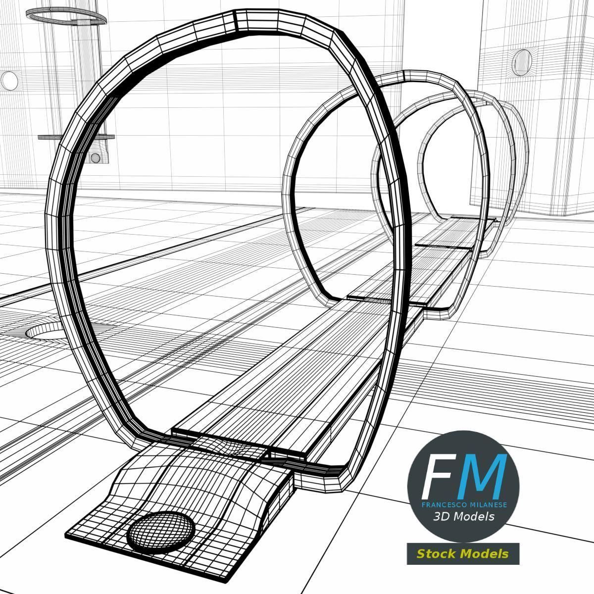 Big ring binders 3D model_8