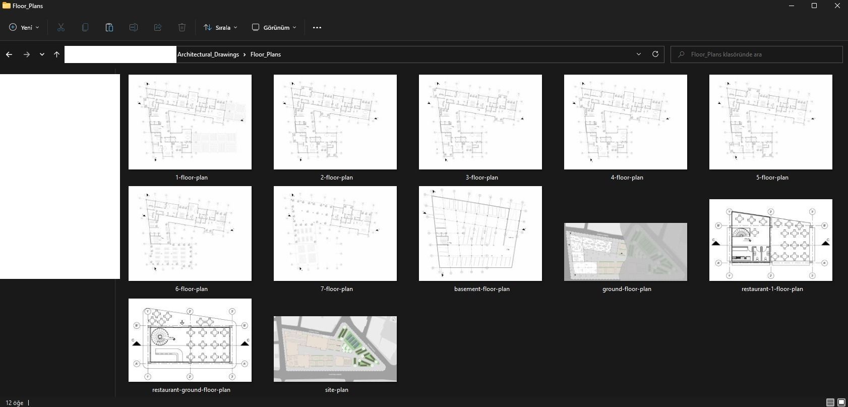 Apartment Building Revit Project 3D model_21