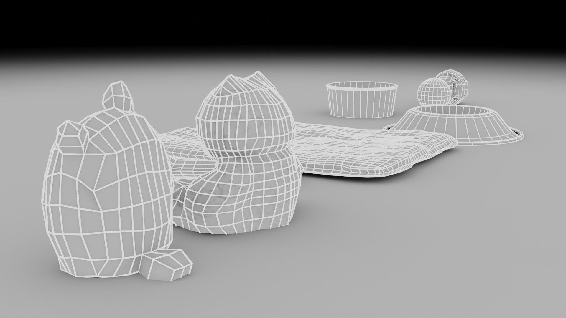 Dog Toy Asset - Game Ready Low-poly 3D model_38