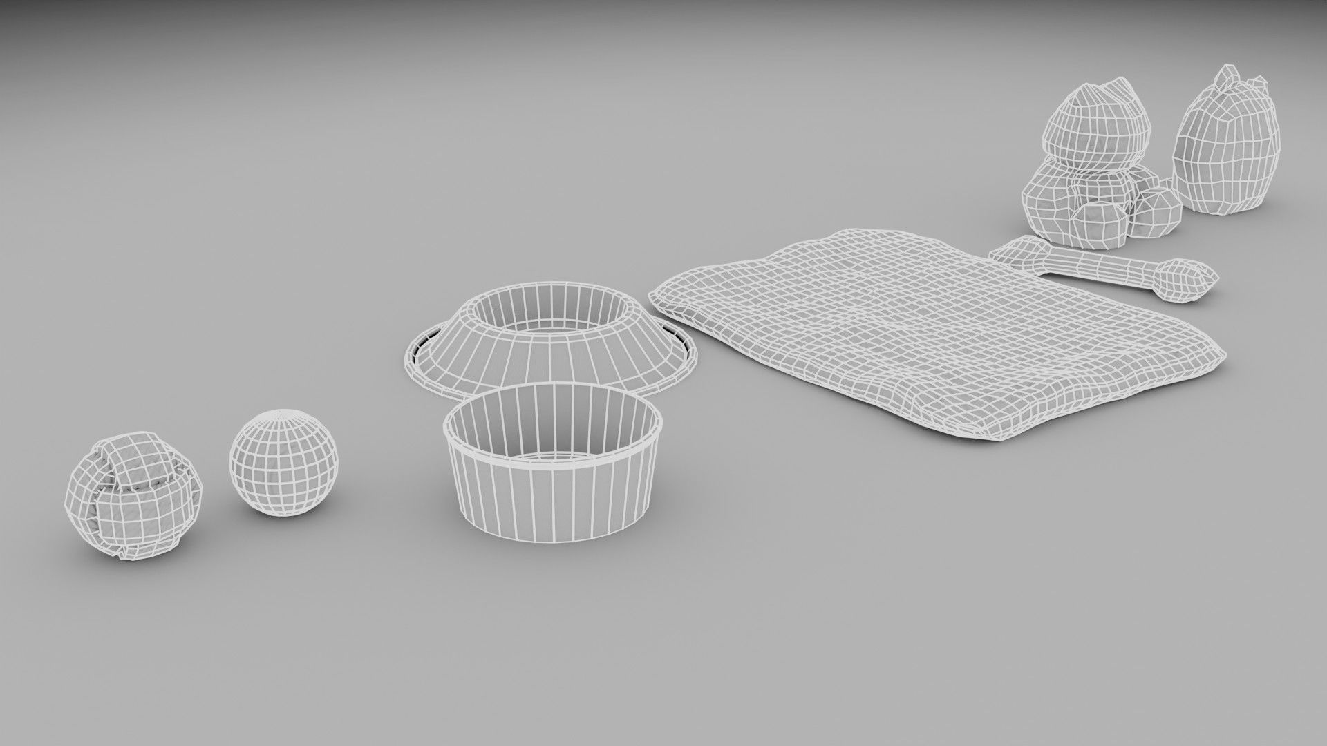 Dog Toy Asset - Game Ready Low-poly 3D model_34