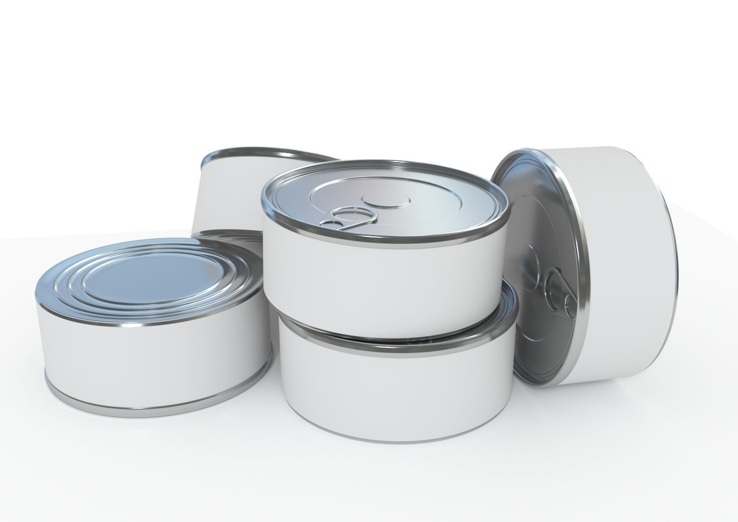 Tin Can 3D model_1