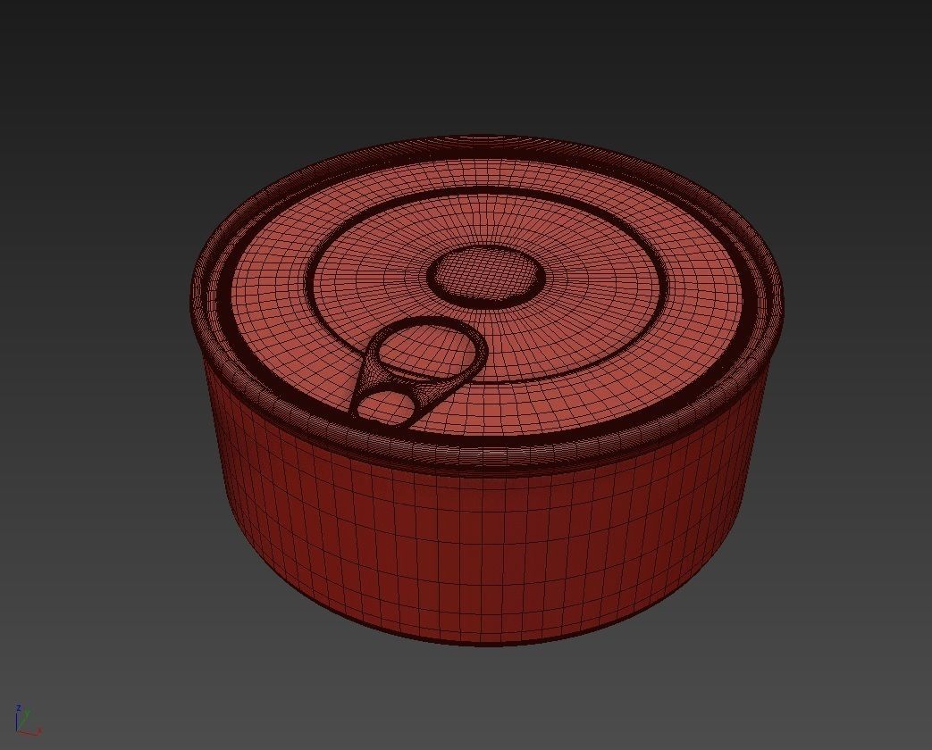 Tin Can 3D model_9