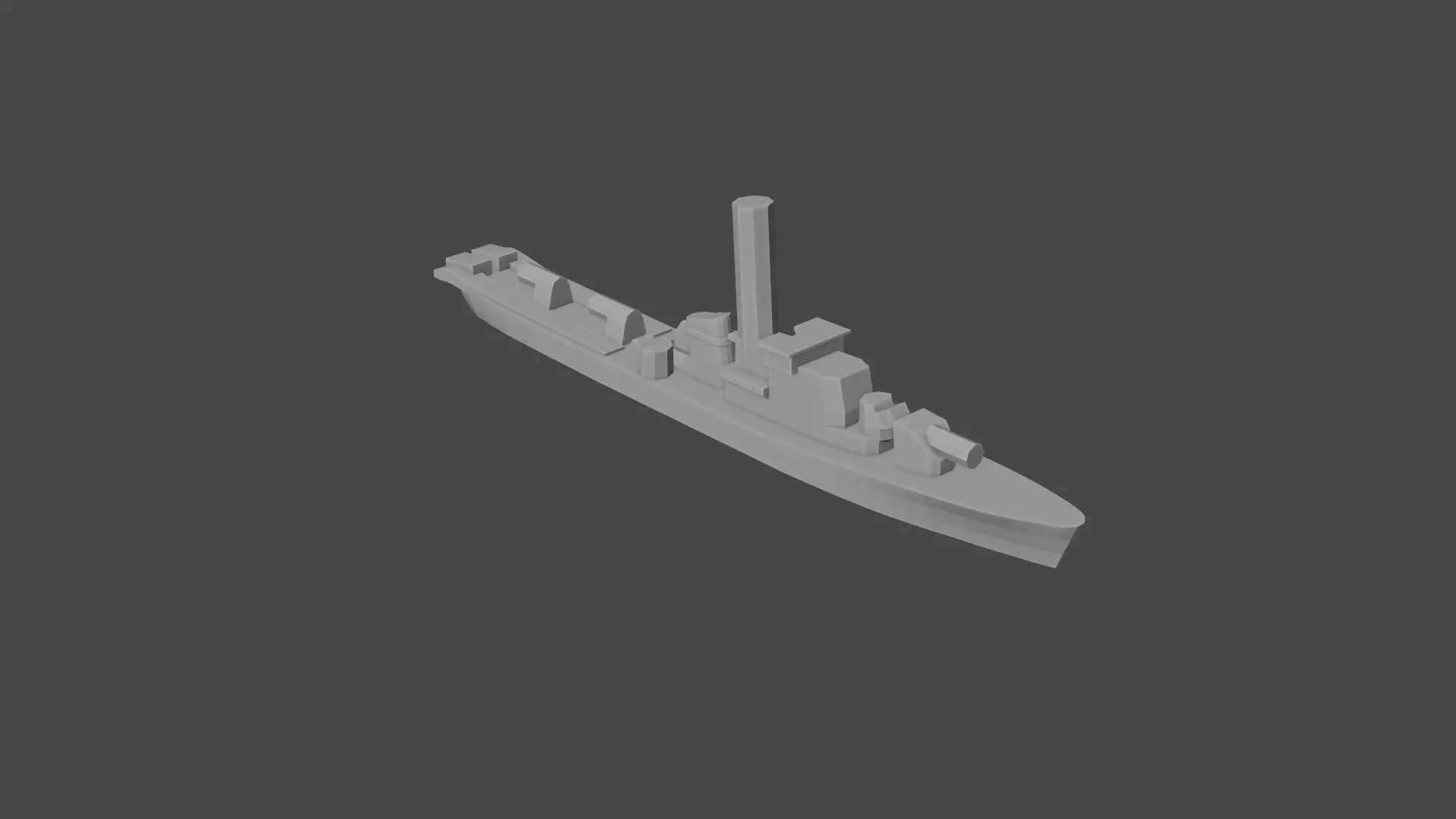 Russian Kronshtadt Class Submarine Chaser 3D print model_0