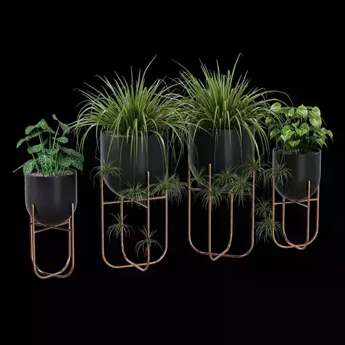 Cache planter copper