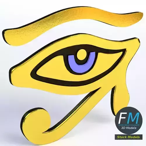 Eye of Horus or Ra